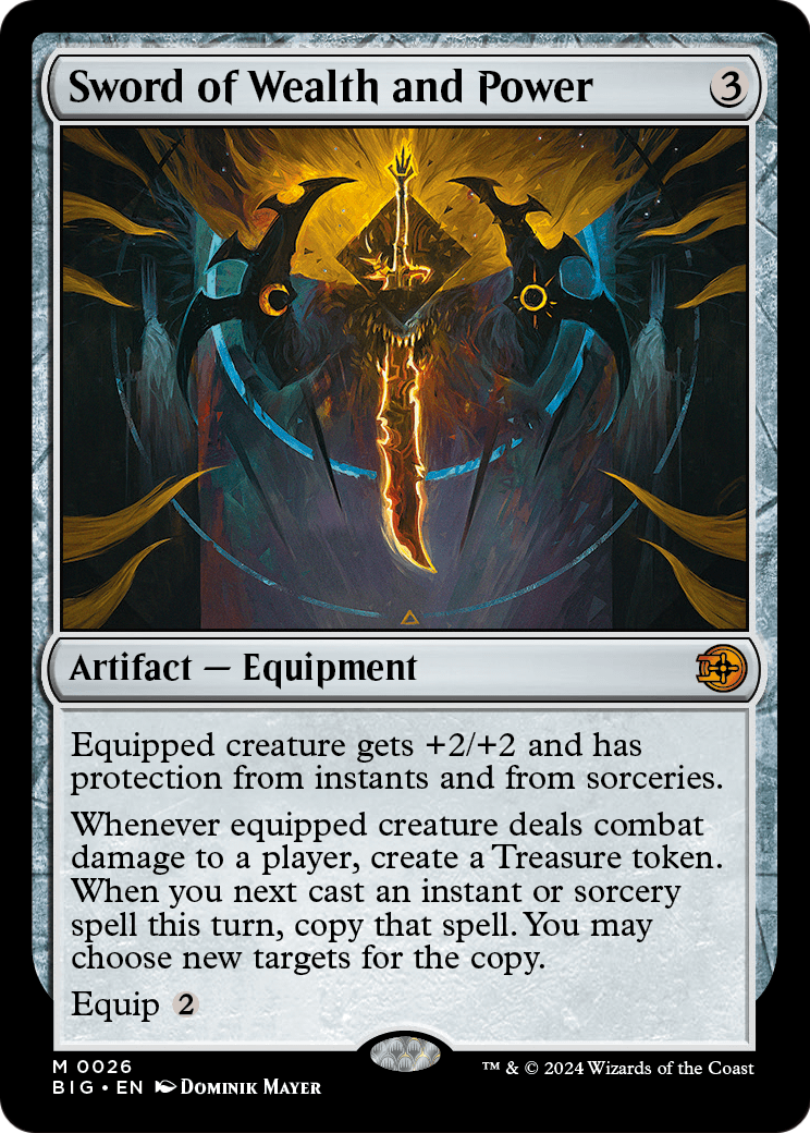Sword of Wealth and Power (BIG-026) [The Big Score]