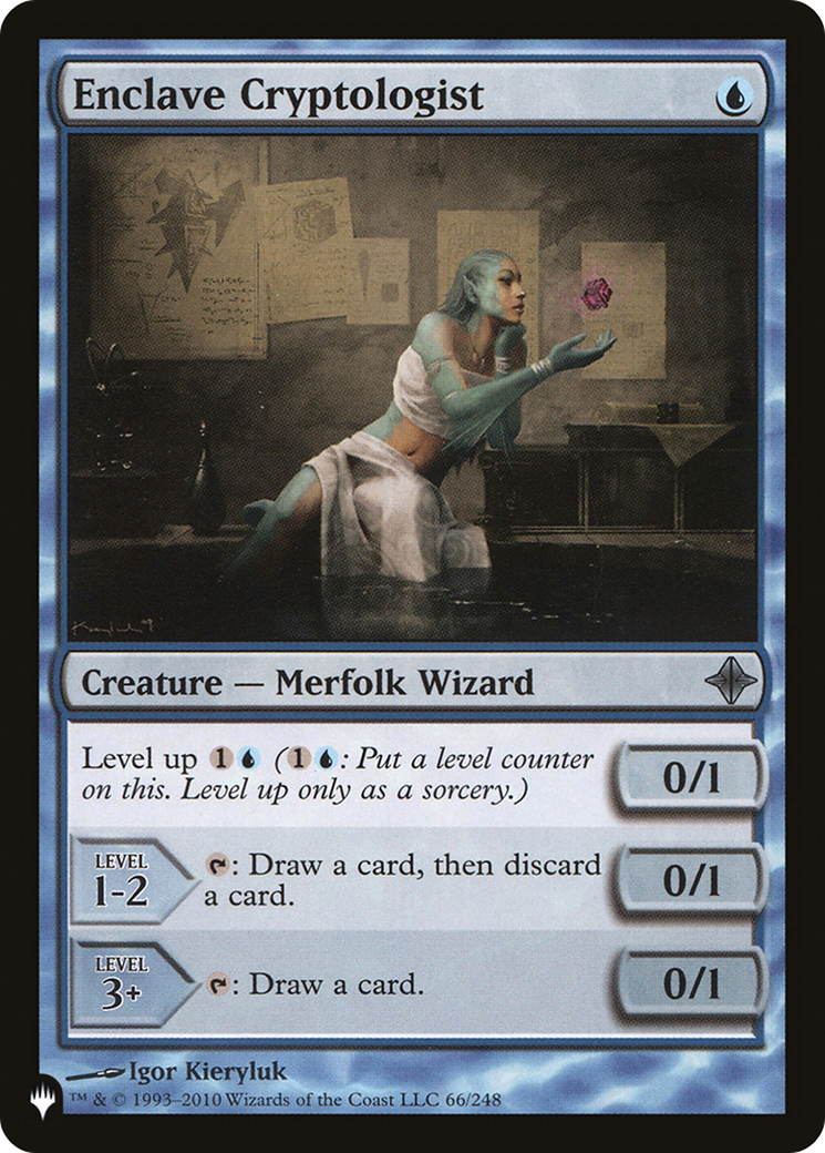 Enclave Cryptologist (LIST-ROE-66) [The List]