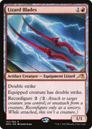 Lizard Blades (PPNEO-153) [Promo Pack: Kamigawa: Neon Dynasty Promos]