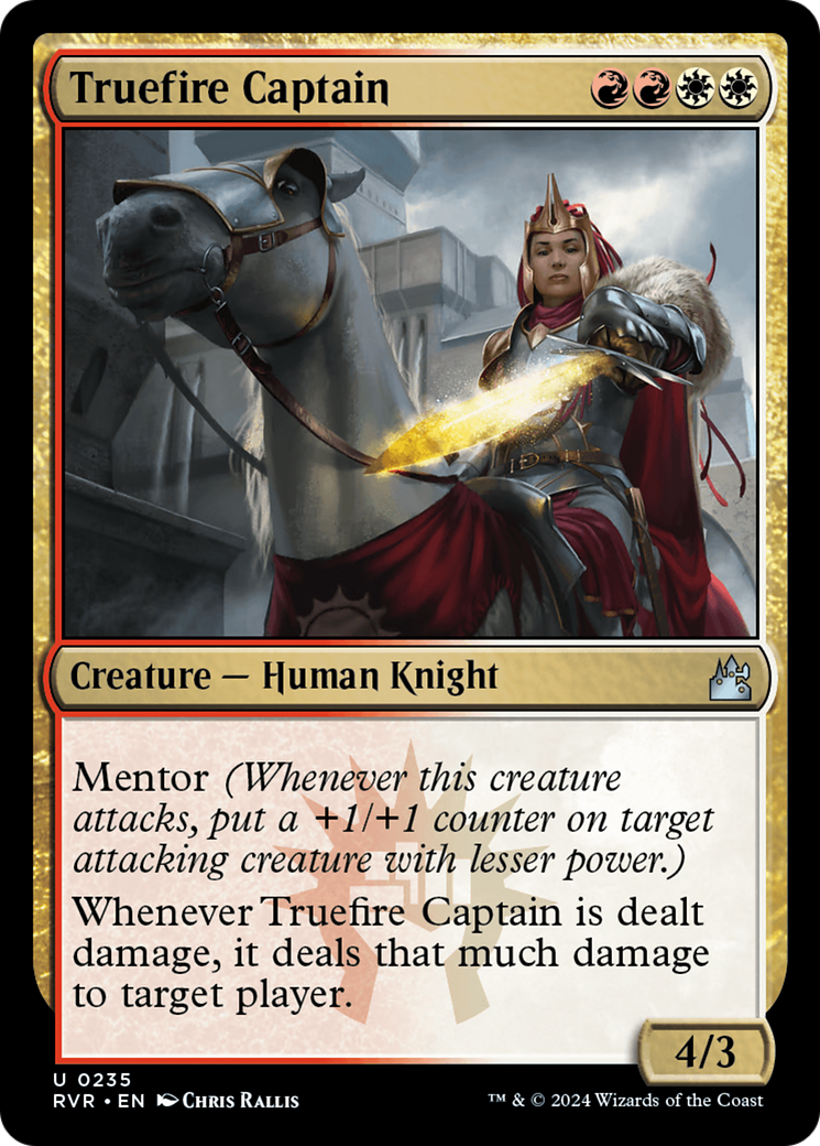 Truefire Captain (RVR-235) [Ravnica Remastered]