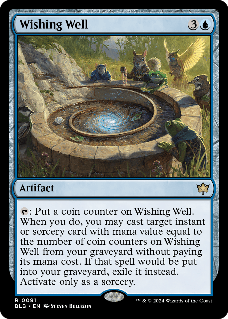 Wishing Well (BLB-081) [Bloomburrow] Foil