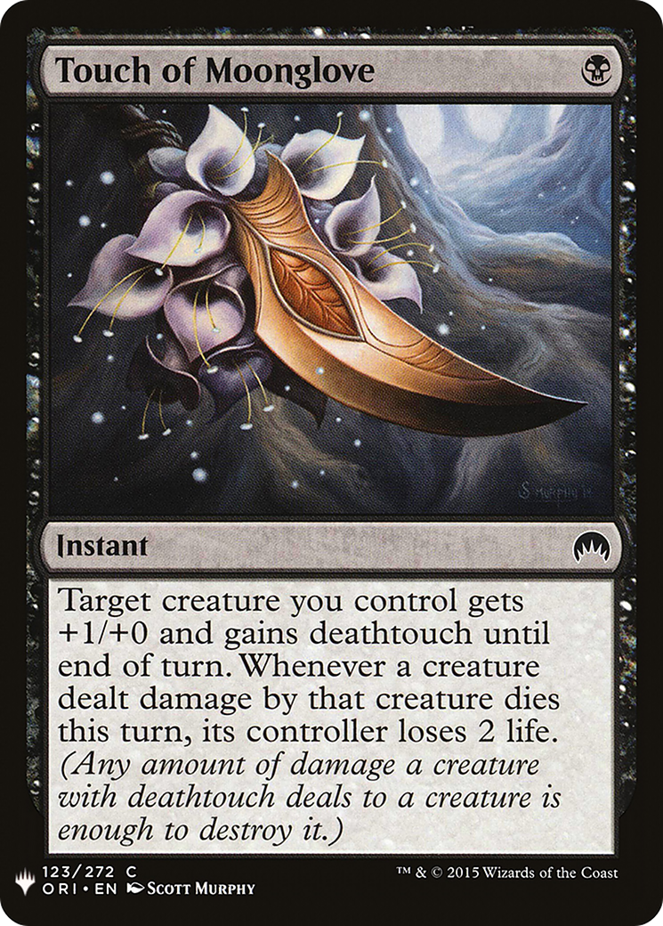 Touch of Moonglove (LIST-ORI-123) [The List]