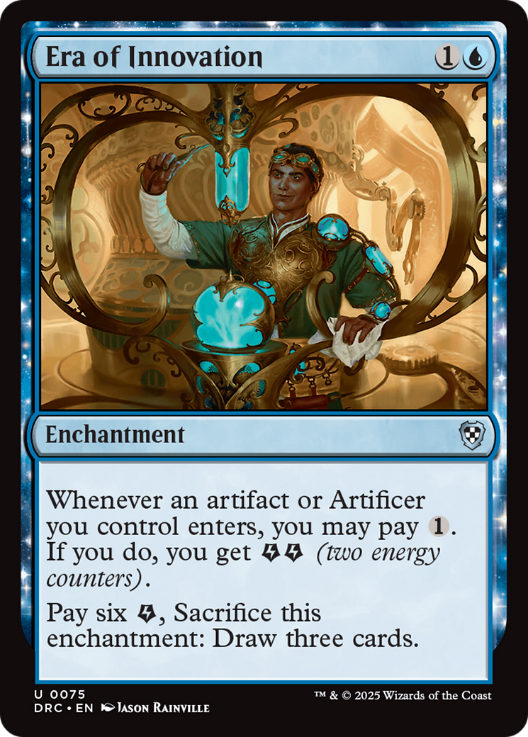 Era of Innovation (DRC-075) [Commander: Aetherdrift]: (enchantment)