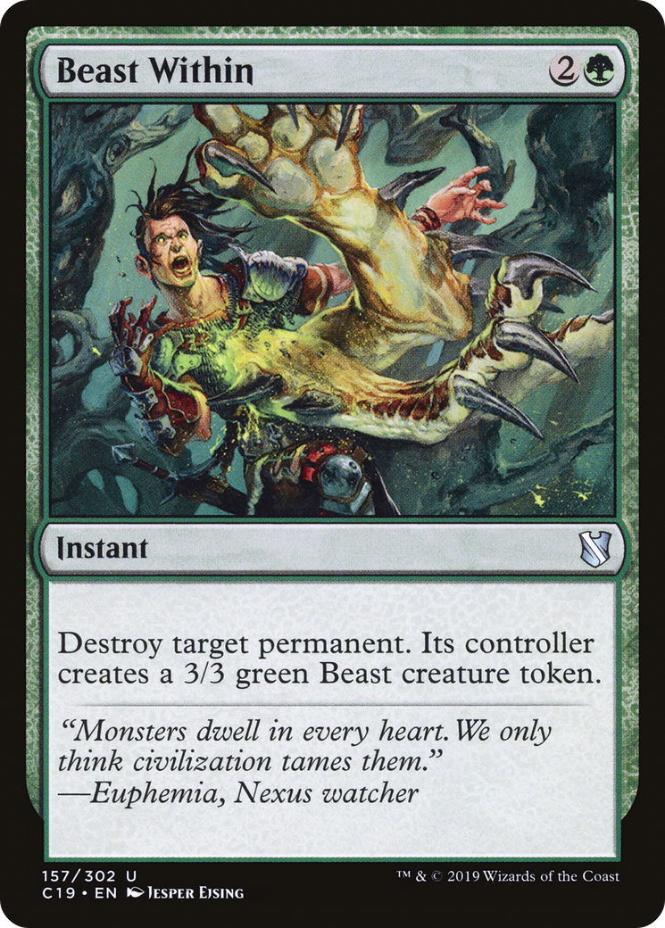 Beast Within (C19-157) [Commander 2019]