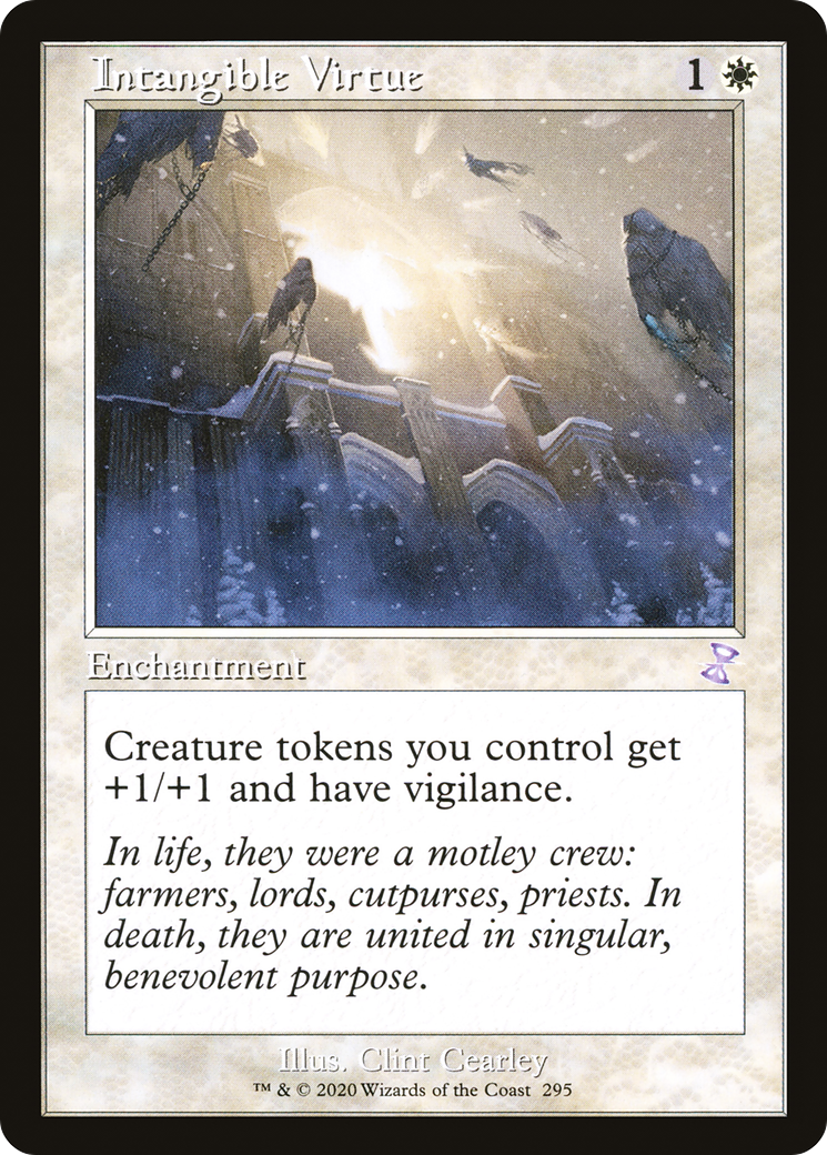 Intangible Virtue (TSR-295) [Time Spiral Remastered] Foil