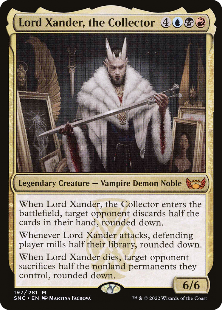 Lord Xander, the Collector (SNC-197) [Streets of New Capenna] Foil