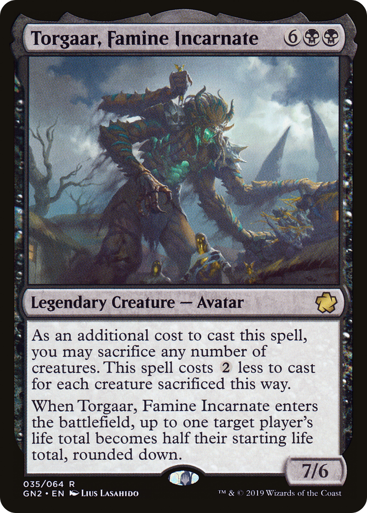 Torgaar, Famine Incarnate (GN2-035) [Game Night 2019]