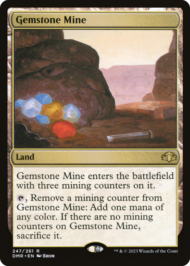 Gemstone Mine (DMR-247) [Dominaria Remastered]