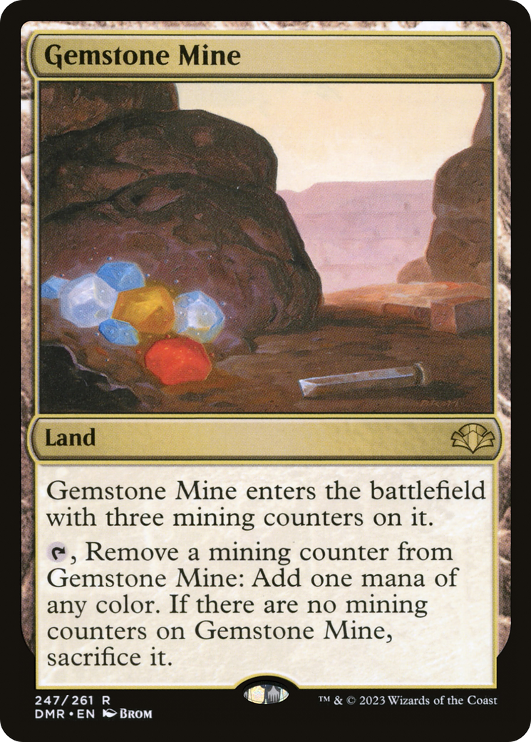 Gemstone Mine (DMR-247) [Dominaria Remastered]