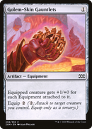 Golem-Skin Gauntlets (2XM-259) [Double Masters]