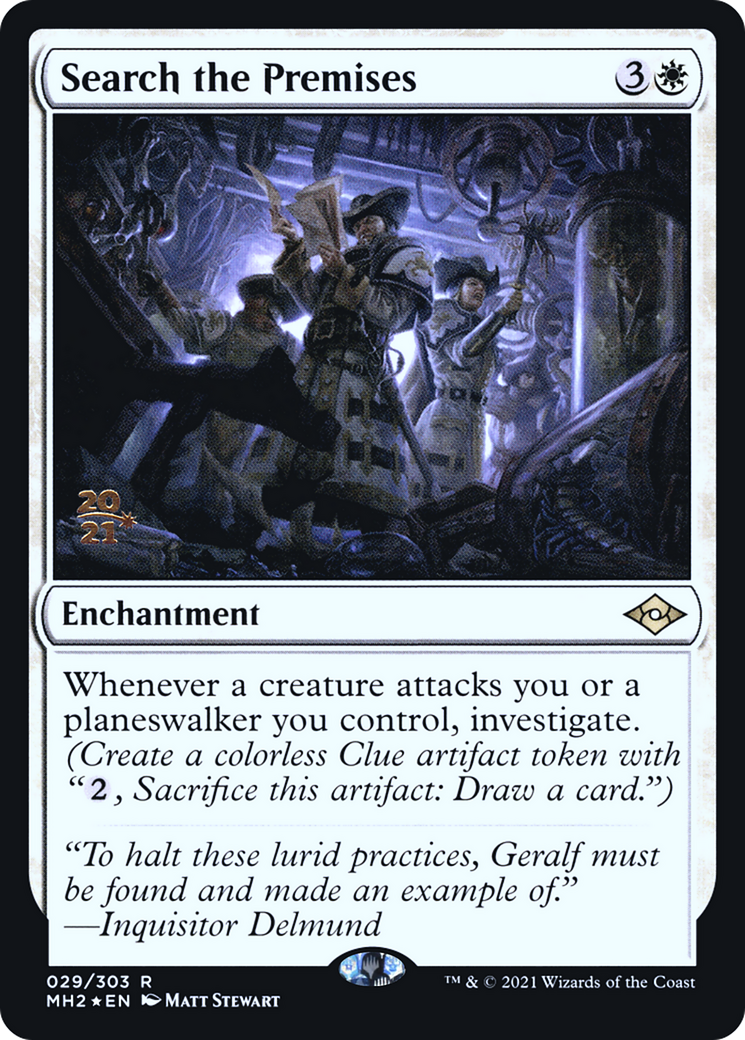 Search the Premises (PRE-29S) [Modern Horizons 2 Promos] Foil