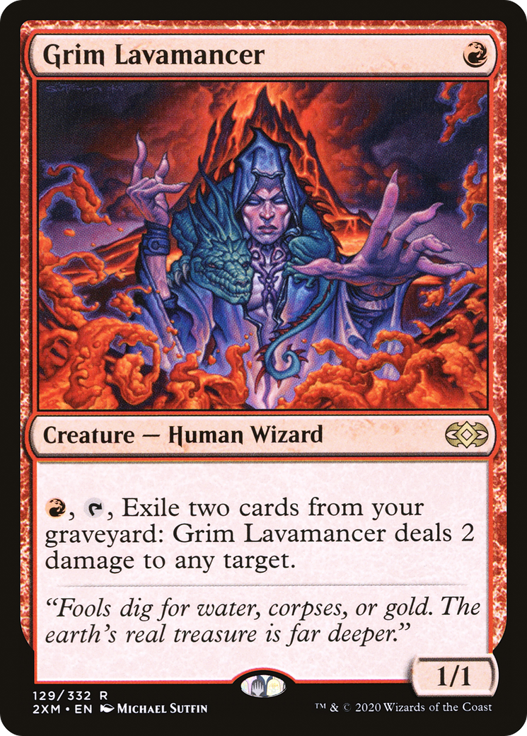 Grim Lavamancer (2XM-129) [Double Masters]