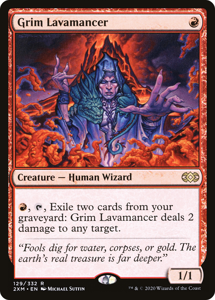 Grim Lavamancer (2XM-129) [Double Masters]