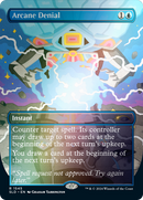 Arcane Denial (Rainbow Foil) (SLD-1545★) (Borderless) [Secret Lair Drop] Foil
