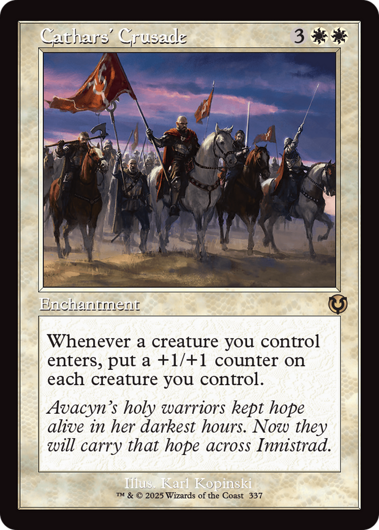 Cathars' Crusade (INR-337) [Innistrad Remastered] Foil