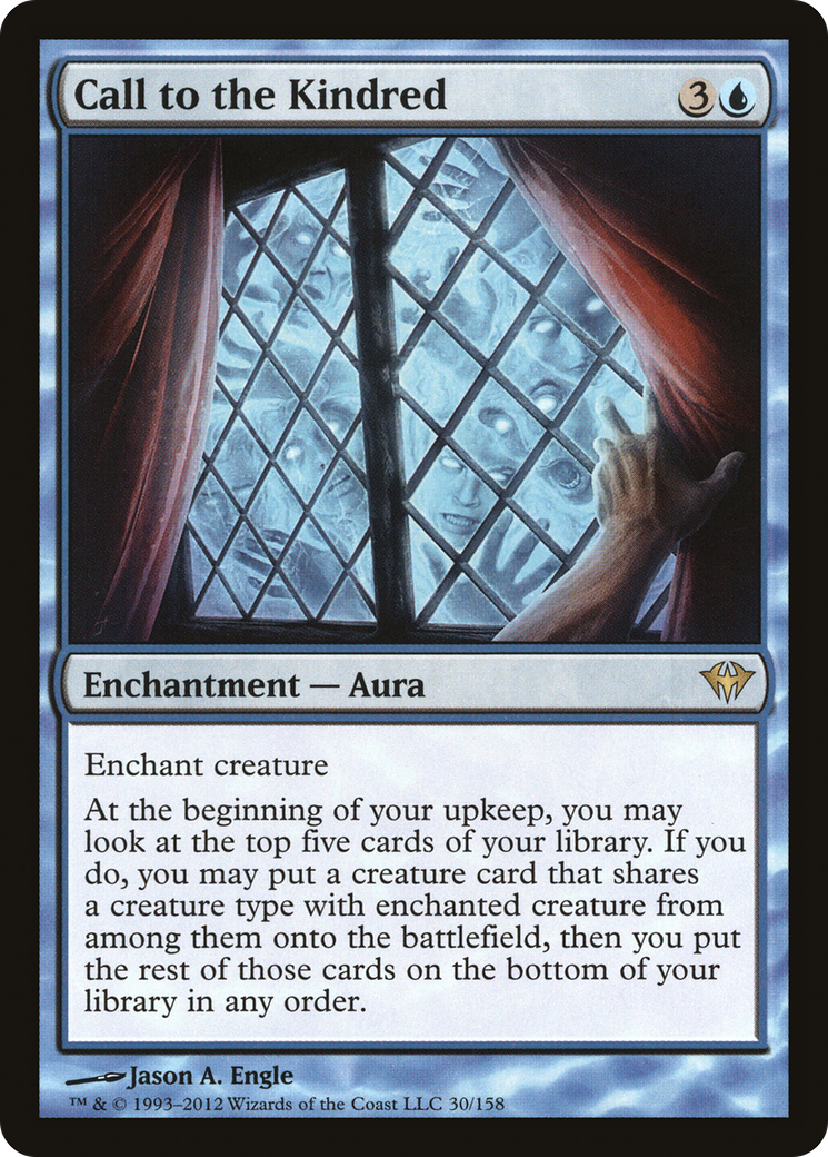 Call to the Kindred (DKA-030) [Dark Ascension] Foil