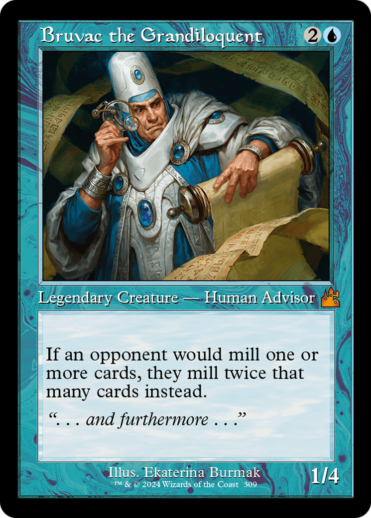 Bruvac the Grandiloquent (RVR-309) [Ravnica Remastered]