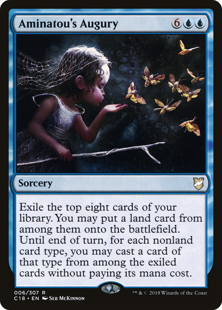 Aminatou's Augury (C18-006) [Commander 2018]