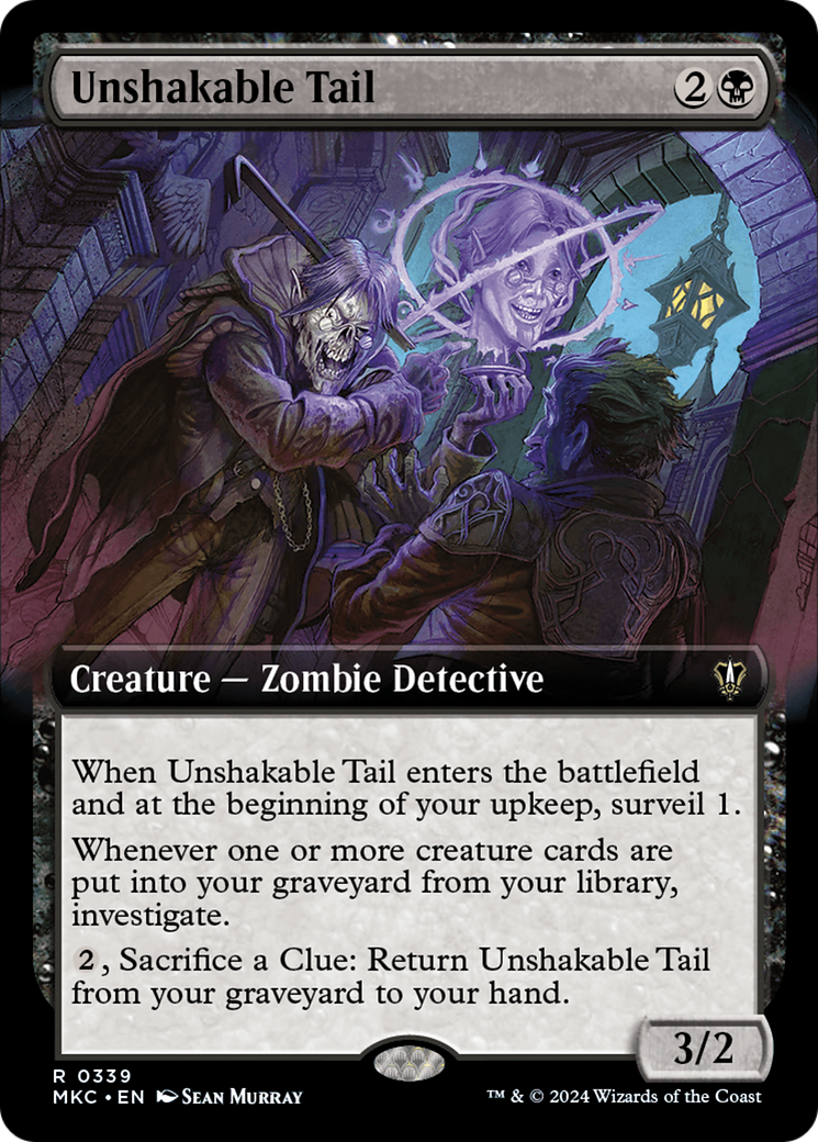 Unshakable Tail (MKC-339) [Murders at Karlov Manor Commander]: (Extended Art)