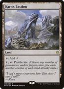 Karn's Bastion (PPELD-248P) [Promo Pack: War of the Spark Promos]