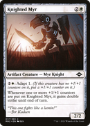 Knighted Myr (MH2-017) [Modern Horizons 2]