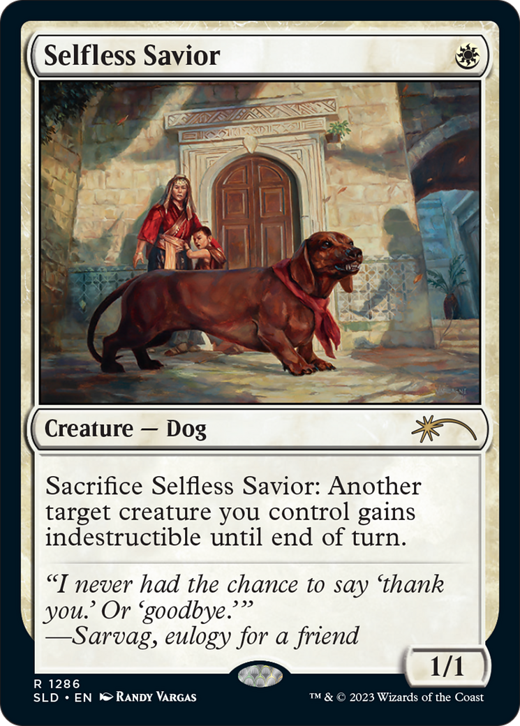Selfless Savior (SLD-1286) [Secret Lair Drop]