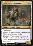 Triumphant Adventurer (PPAFR-237P) [Adventures in the Forgotten Realms Promos]