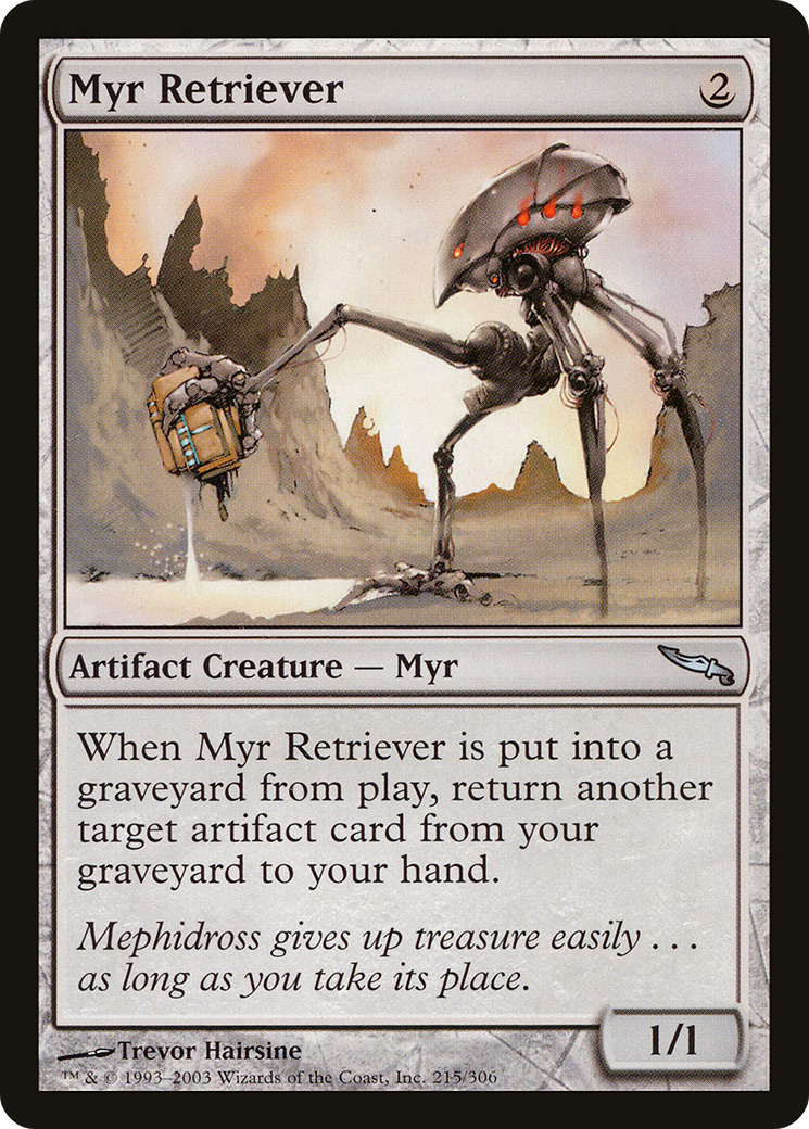 Myr Retriever (MRD-215) [Mirrodin]