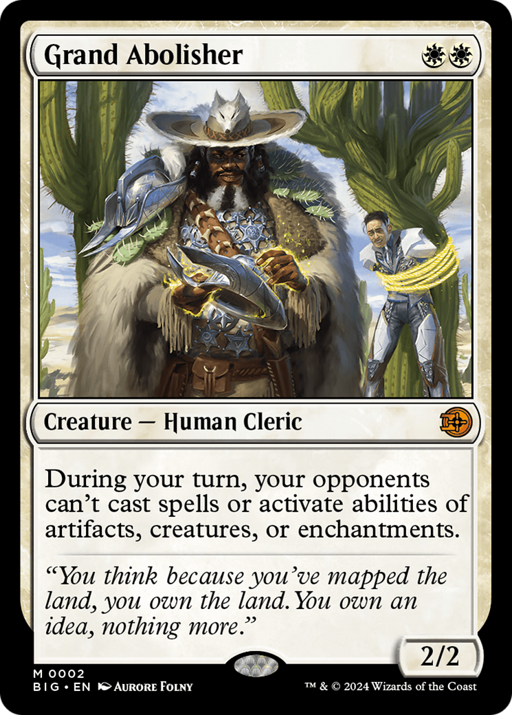 Grand Abolisher (BIG-002) [The Big Score] Foil