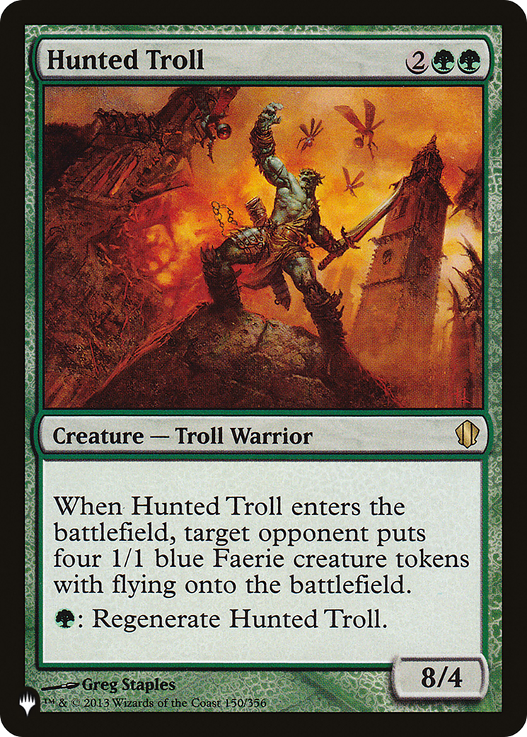 Hunted Troll (LIST-C13-150) [The List]