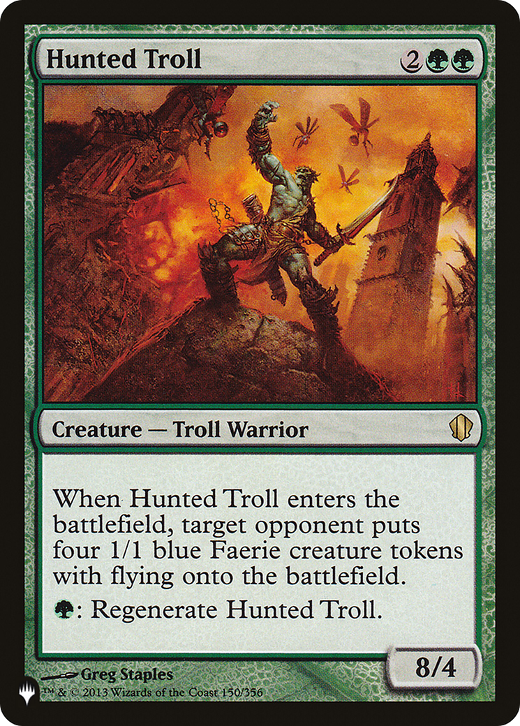Hunted Troll (LIST-C13-150) [The List]