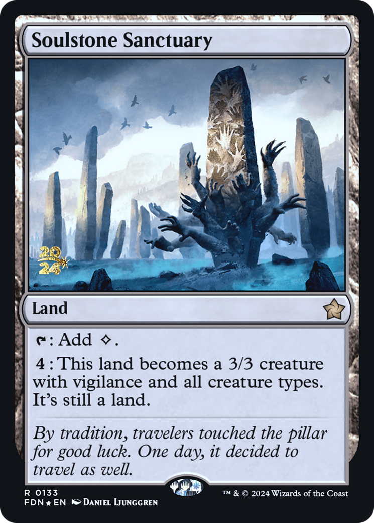Soulstone Sanctuary (PRE-133S) [Foundations Promos] Foil