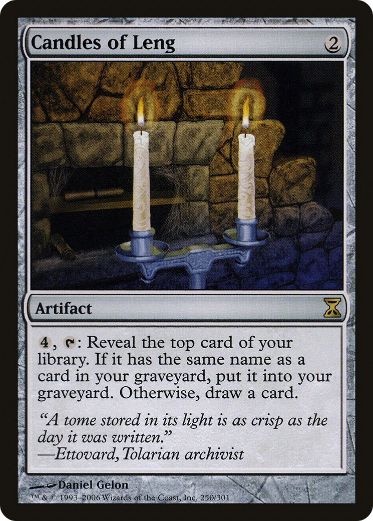 Candles of Leng (TSP-250) [Time Spiral]