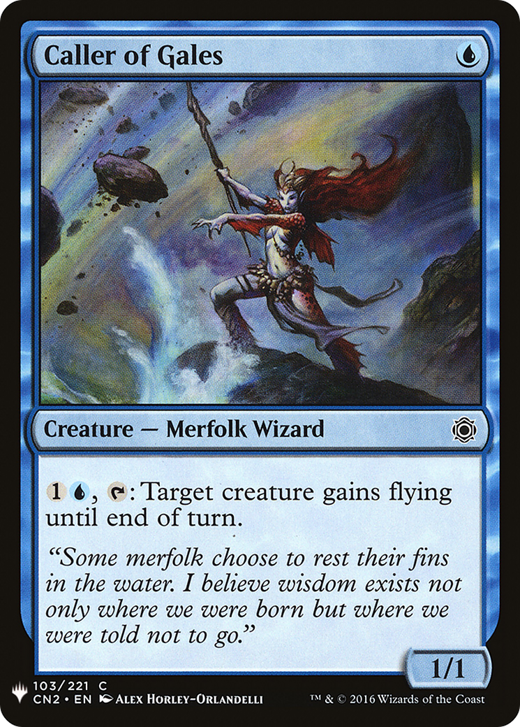 Caller of Gales (LIST-CN2-103) [The List]