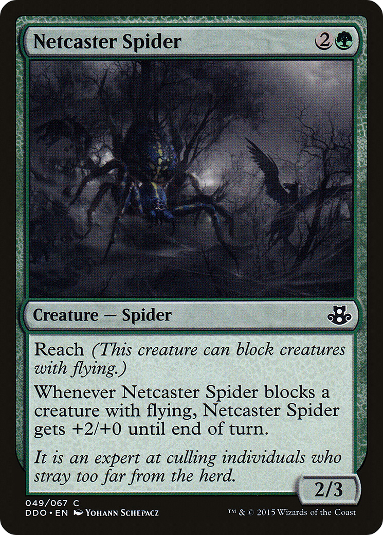 Netcaster Spider (DDO-049) [Duel Decks: Elspeth vs. Kiora]