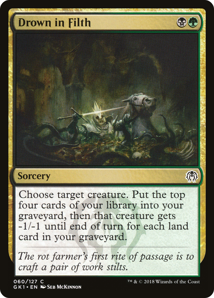 Drown in Filth (GR1-060) [GRN Guild Kit]