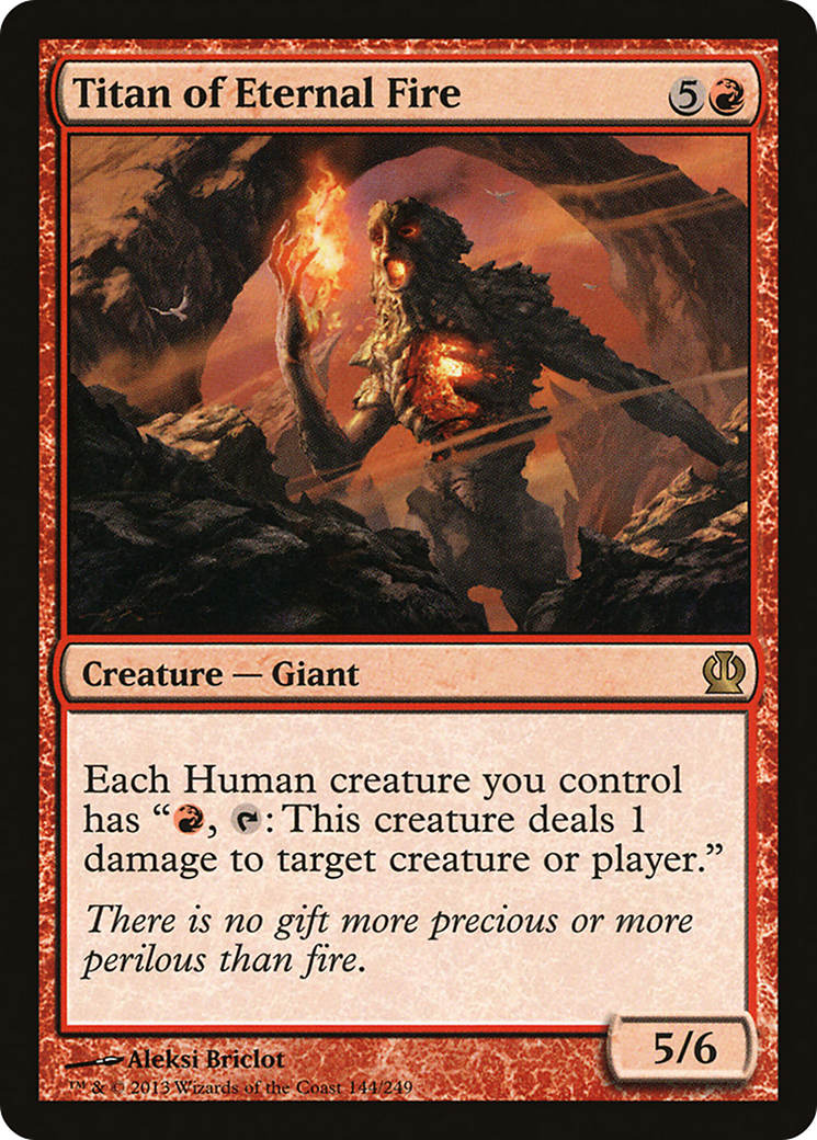 Titan of Eternal Fire (THS-144) [Theros]