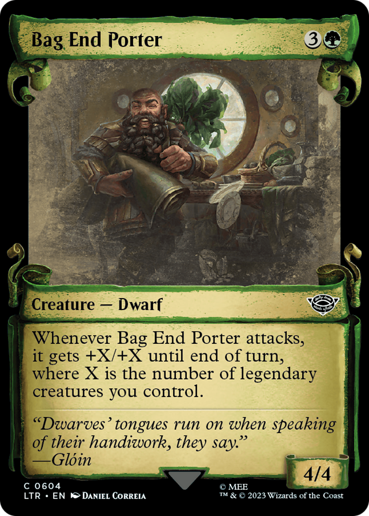 Bag End Porter (LTR-604) [The Lord of the Rings: Tales of Middle-earth]: (Showcase)