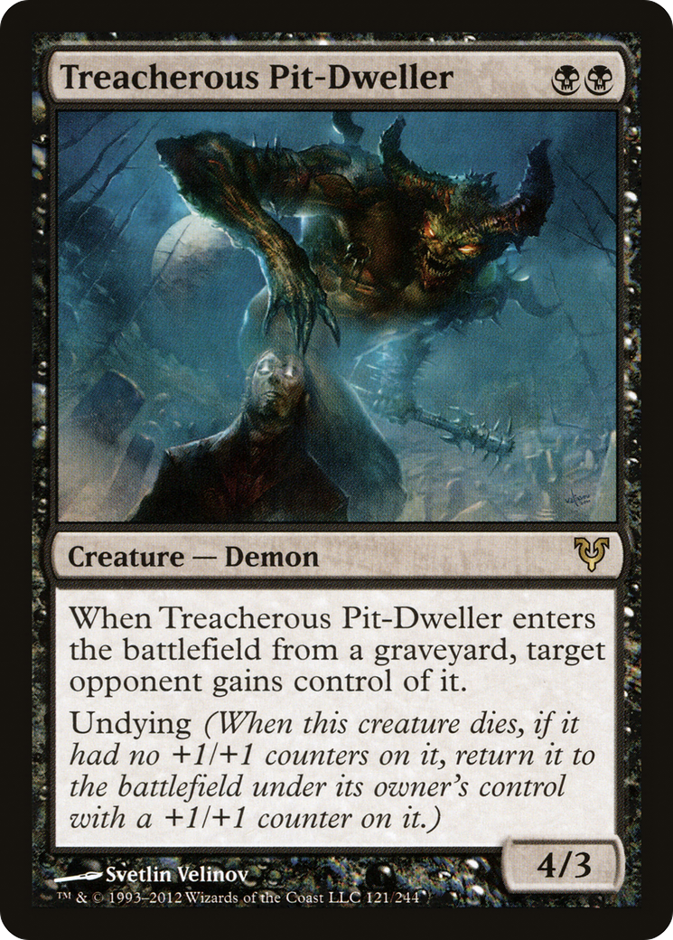 Treacherous Pit-Dweller (AVR-121) [Avacyn Restored]