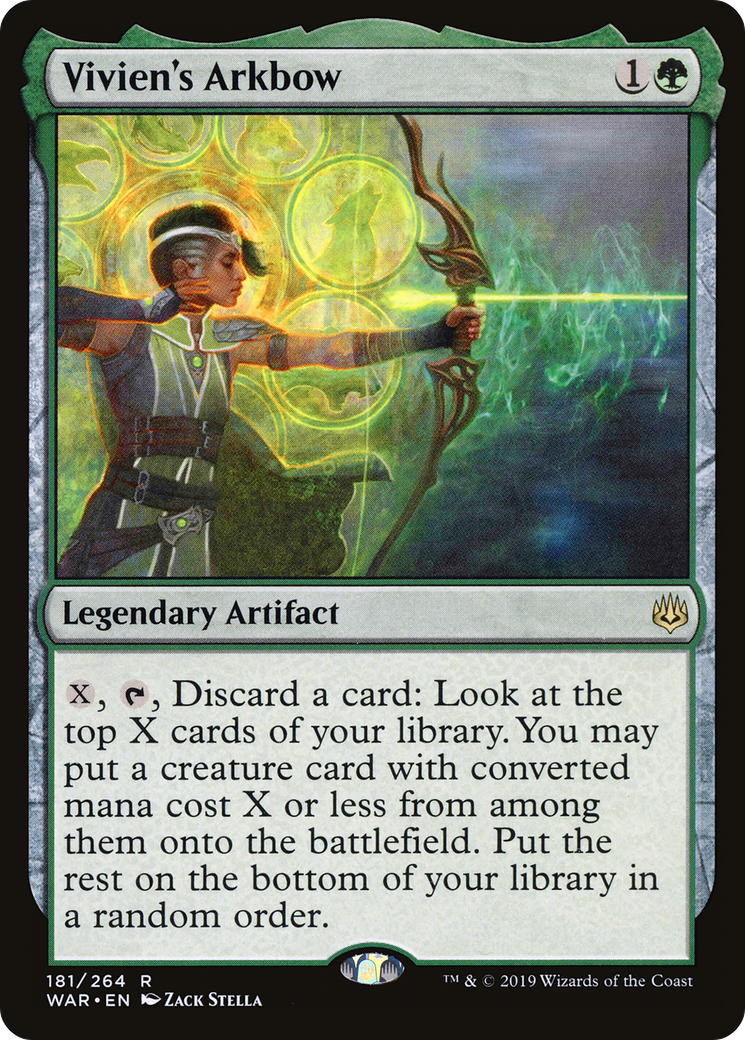 Vivien's Arkbow (WAR-181) [War of the Spark]
