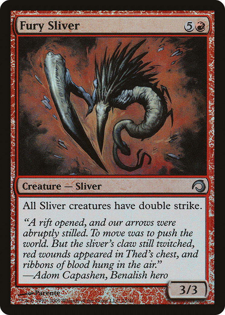 Fury Sliver (PDS-025) [Premium Deck Series: Slivers] Foil