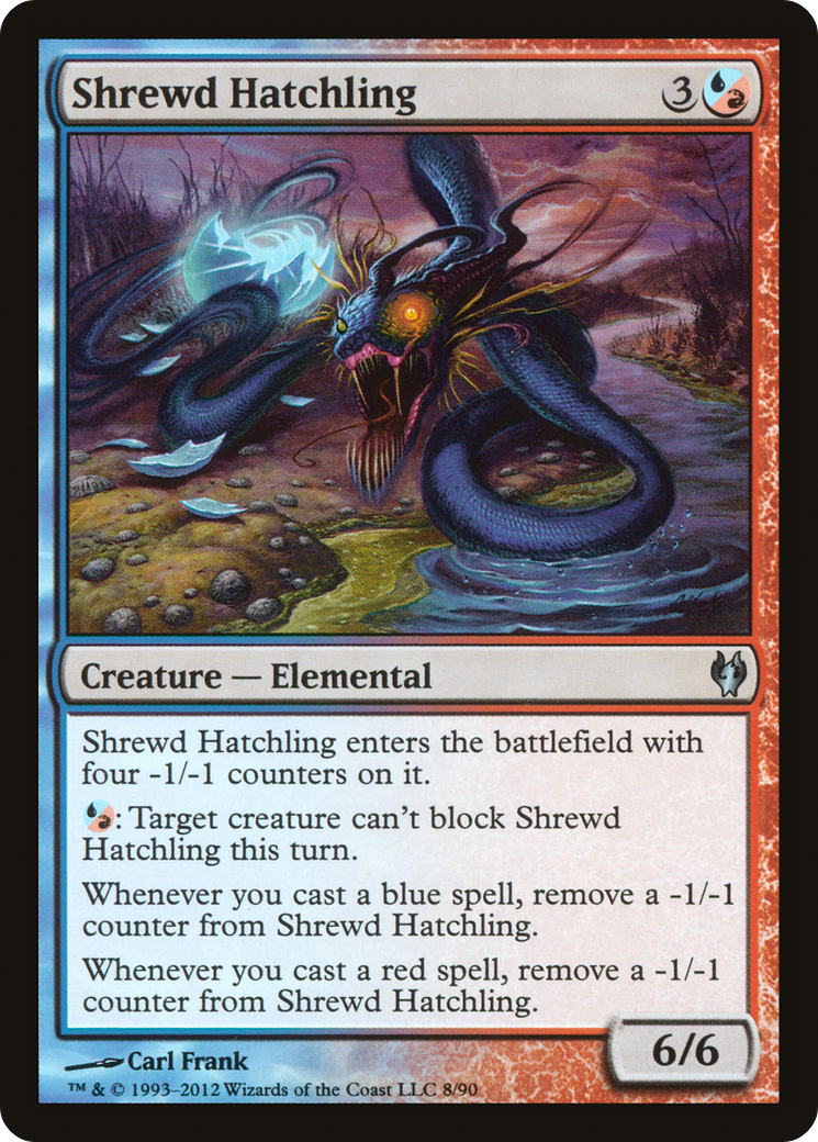 Shrewd Hatchling (DDJ-008) [Duel Decks: Izzet vs. Golgari]