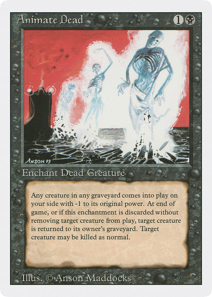 Animate Dead (3ED-093) [Revised Edition]