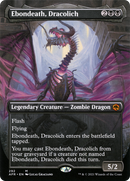 Ebondeath, Dracolich (Borderless) (AFR-292) (Borderless) [Adventures in the Forgotten Realms]