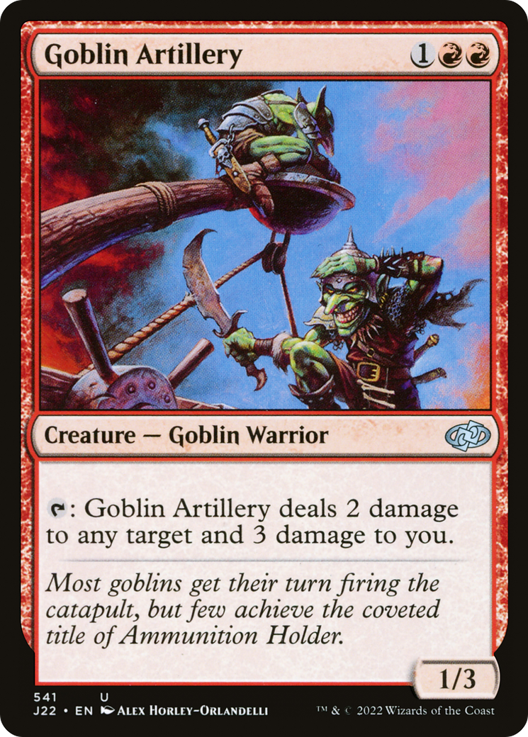 Goblin Artillery (J22-541) [Jumpstart 2022]