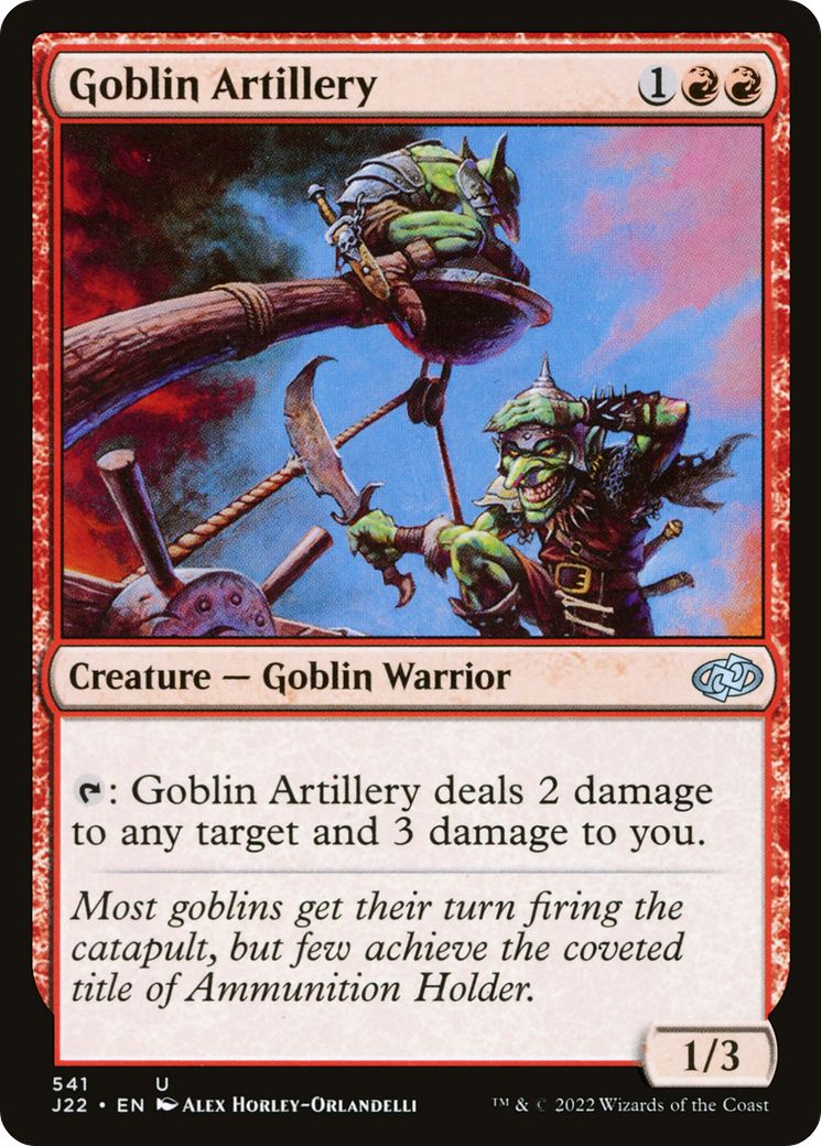 Goblin Artillery (J22-541) [Jumpstart 2022]