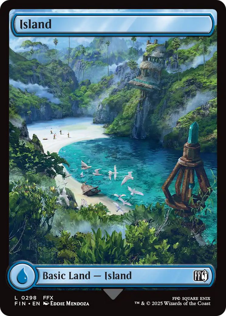Island (0298) (FIN-298) [FINAL FANTASY] Foil