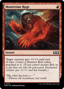 Monstrous Rage (WOE-142) [Wilds of Eldraine] Foil