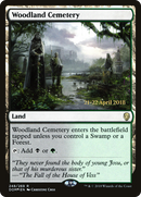 Woodland Cemetery (PRE-248S) [Dominaria Promos] Foil