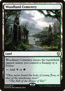 Woodland Cemetery (PRE-248S) [Dominaria Promos] Foil